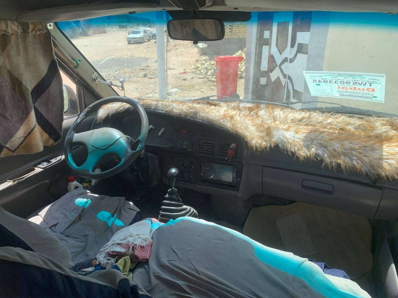 كيا بريجو للبيع موديل ١٩٩٧مكان نجف كهربائيات شغالة ***********ماعيايزة اي شي
