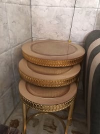 ميز وطبلات مستعمل قليل  سعر الميز 80  والطبلات 35 للاستفسار :077768670...