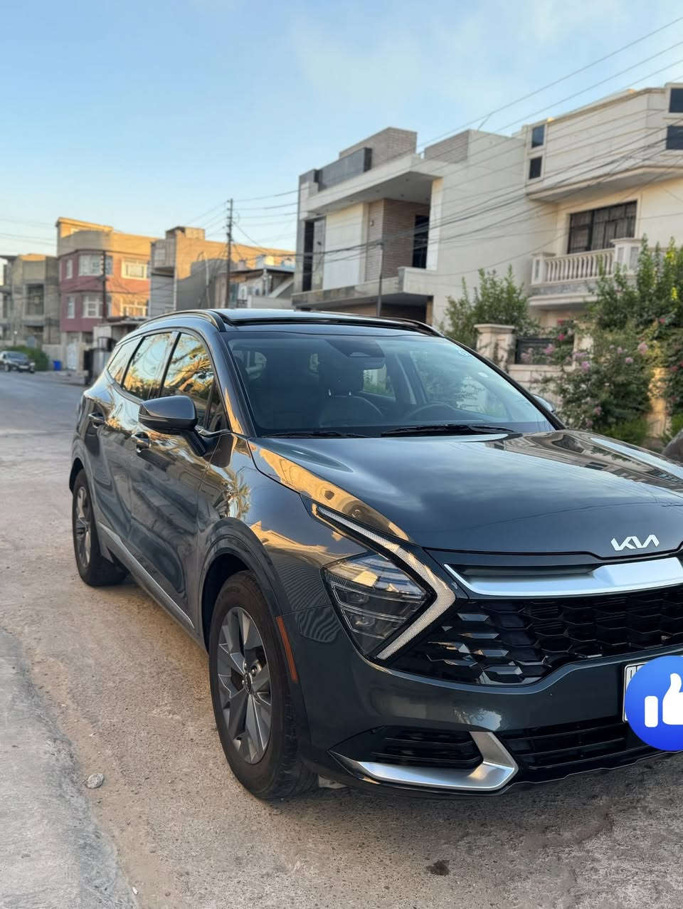 سبورتج امريكي 2023
VIN: 5XYK43AF0PG106485
فئة الجسم: سيارة رياضية متعددة الاستخدامات
الماركة: Kia
الموديل: Sportage
مواصفات : SX  فول مواصفات بنوراما كشنات جلد تحكم كهرباء بصمة تشغيل عن بعد صندوق كهرباء وباقي المواصفات المعروفة 

سنة الإنتاج: 2023
لون: رمادي
المحرك: 2.5L i-4 di, dohc, vvt, 187hp
نوع الوقود: بنزين
نوع التحويل: أوتوماتيكي, 8
نوع اسياقة: دفع أمامي

رقم : بغداد
مكفولة كفالة عامة من الشخط والتكحيل والصبغ 
الضرر مياه امطار فقط سلف التشغيل محترك ومبدل اصلي 
يوجد فحص مركز بدي كار
ماشية 28000
مكاني بغداد الدورة 
رقم الهاتف : ***********

السعر : 20500 $

