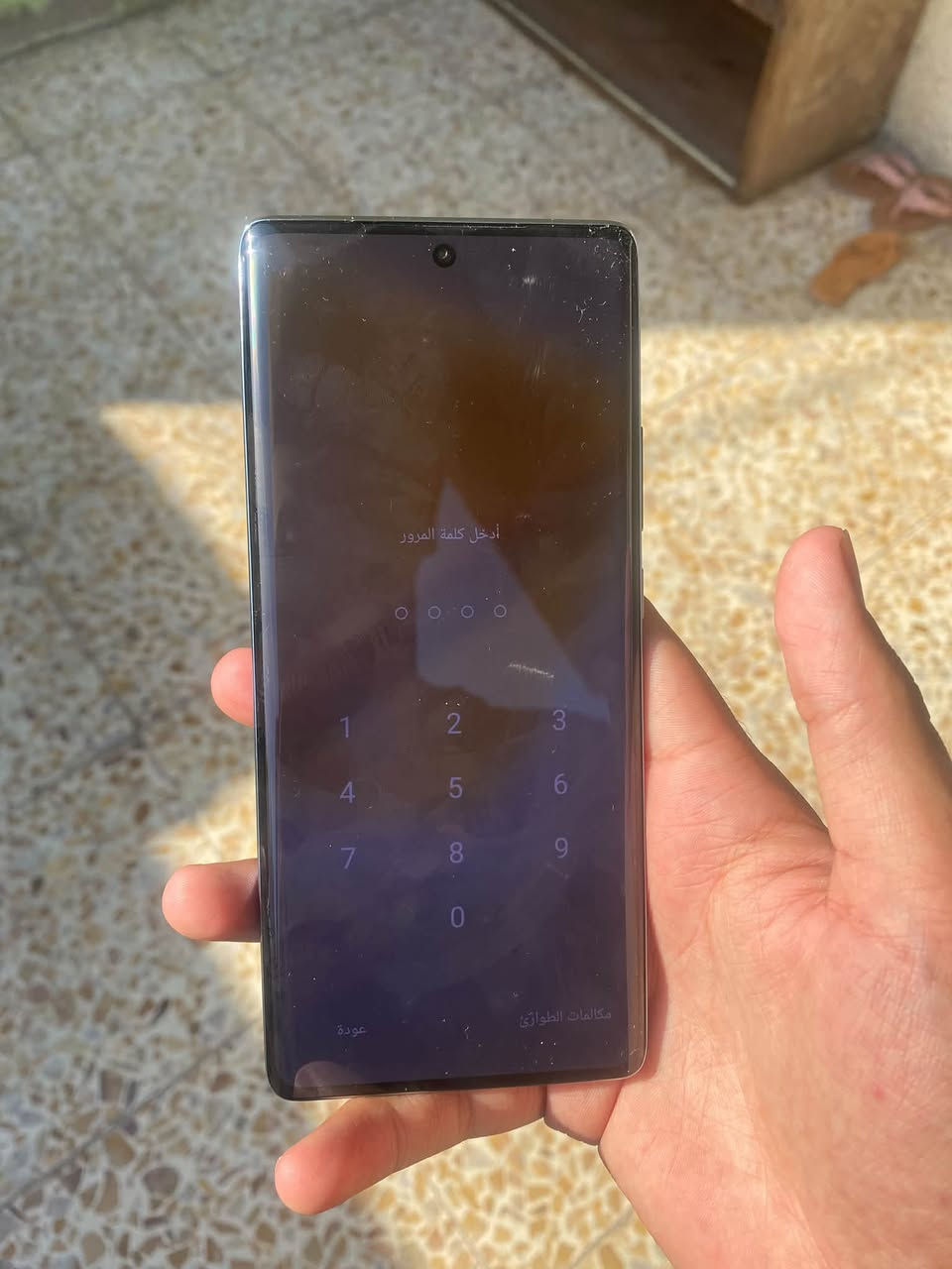 موبايل للبيع lnfinix HoT 50 Pro الموبايل نضيف جدا جداملاحضه فقط شاشه امبدل مال وكاله البصمه شغاله الجهاز كله شغال ولمسه كلش حلو البطاريه5000Mah الجهاز اسلم العنوان بغداد حي الكوفه مقابل ام الكبر  الرقم *********** السعر 225 وبي مجال
