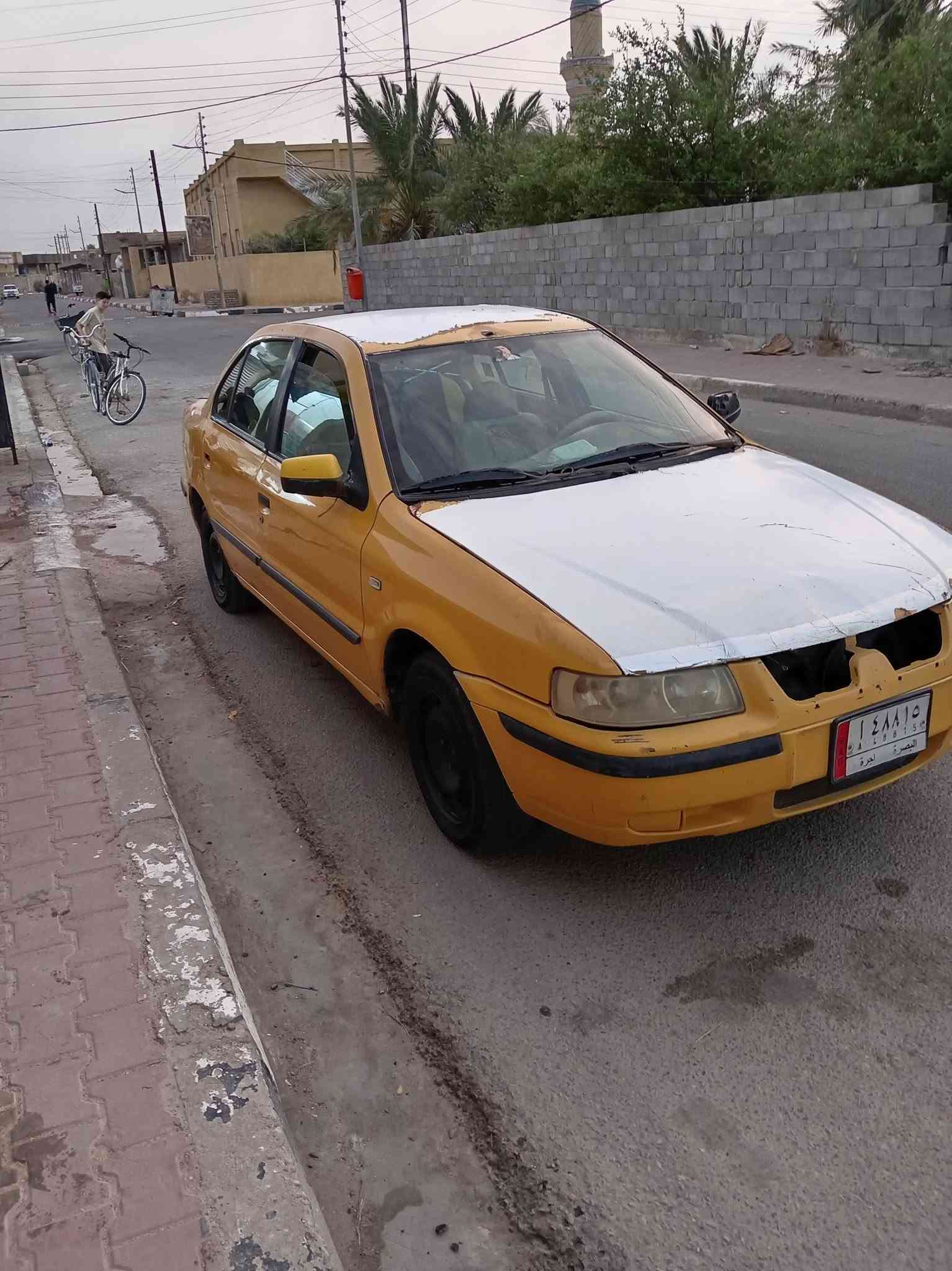 يالله
سمند مديل 12

كير مكينه كفاله لا تنقيص ولا تبخير 

حداده حلوه زينه لا بأس

تخم. تاير حاويه شاده قبل 3 اشهر تقريبن 

داخله نضيف
بس بطاين. لكدام. شويه تعبانه 
لورا جدد

سنويه منتهيه 
رقمه بصره 
عليه هيئه 270 الف يطيحن. من سعره 
مصفره غرامه 

راعيه بلبصره موجود

اني. مكاني بصره القرنه 

رايده 25 وبيه مجال
واذا اكو مراوس بيجو 
بسمند خصوصي 
بسايبه نضيفه 
او. بي ام كير عادي ماكو مشكله 

ما. يعجبك المنشور عبره ضلعي وربي يرزقك ويوفقك 

***********
واتساب وتصاال نفس الرقم
