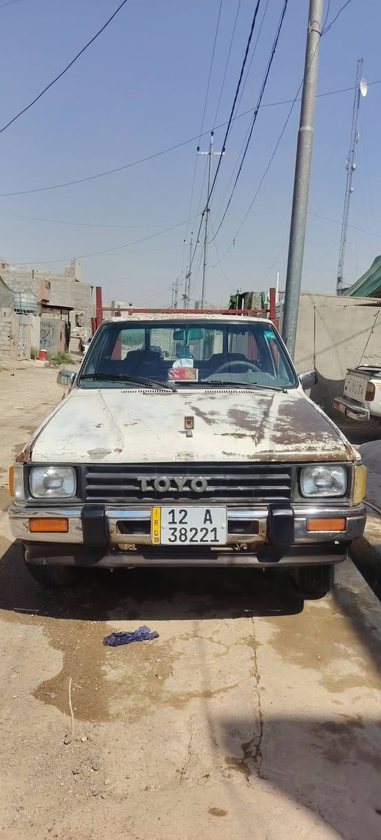 السلام عليكم تويوتا 1988 للبيع رقم نينوى الجديد 
كابون بانزين شرط التحويل السعر 46وبه مجال بسيط
مكلف بالنشر تفاصيل اكثر الاتصال بالرقم 
***********
***********
