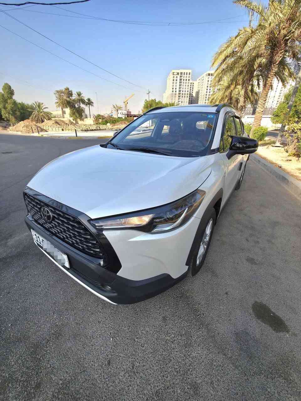 للبيع كورلا كروس م25 اس ( S )
ماشيه 12 الف رقمه بغداد ومكاني بغداد الكرخ ( بأسمي )
فول معروفه مواصفات الاس اربع كامرات صندوگ كهرباء بصمه كرسي كهرباء داخل جلد لونين احمر واسود محرك 2000 حمالات اسود عليه اضافات  مرتبه وعله ايدنه
بيهة بارد مكانين ومسويله سونار جديد حرفقه بالمنشور اتصال عل رقم اني مخول بل نشر 
***********
