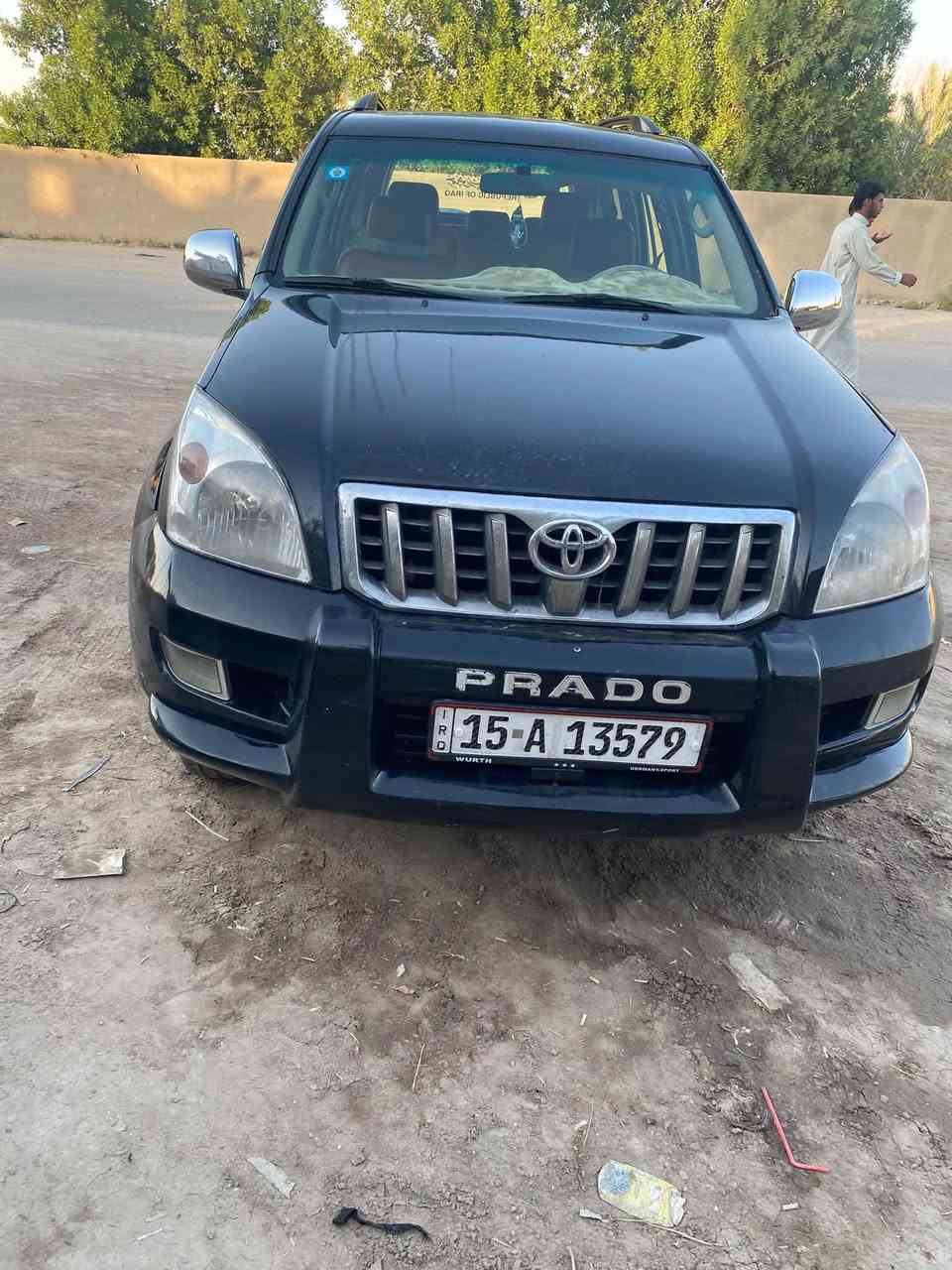 سياره برادو سته سلندر٢٠٠٨ سعر ١٣٠ $ تحويل مباشر رقم انكليزي *********** مكان سماوه
