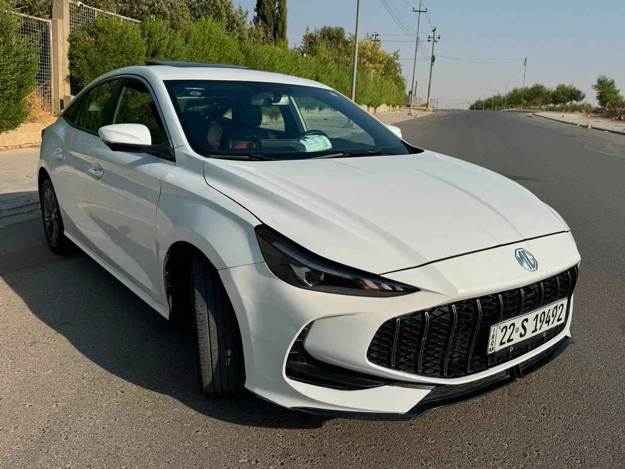ئێم جی  MG GT 2025 Sporگێڕتوماتیك
📌مواصفات.فول مواسفاته‌

♦️بەصمة..شاشەوكاميرا.حساس.

♦️ئاوێنە ئیشارەت.لايت زينۆن.  ڤۆلیۆم.

♦️ته‌نها20 هه‌زار رۆیشتیه‌

📌ته‌نها یه‌ك جاملخی بویاخه‌ بستیك ساردی هه‌یه‌ .

💵سعر: 113$🔥‌

📍مكان : أربيل.  

☎️موبایل ***********
