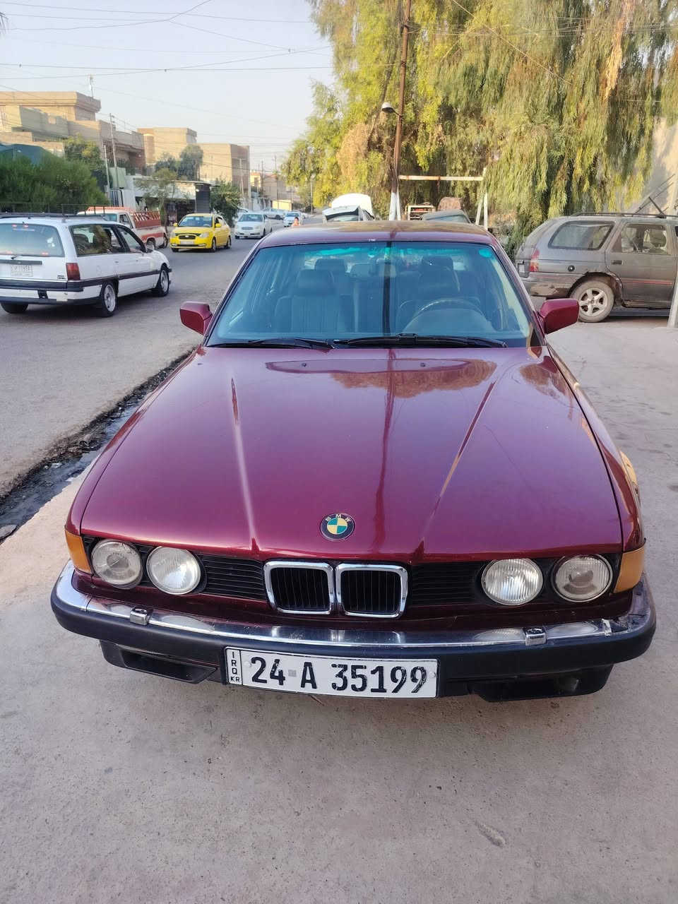 للبيع بلادي نضافه ٩٠  بالميه موديل 1991  . محرك كير شرط تبريد ثلج شرط  صوت اكسل خفيف فقط تراي وين ماتريد طخم امامي خلفي جديد طخم تايرات جديد باتري جديد سعر 45  موصل حي الزهراء *********** آسيا كورك ***********
