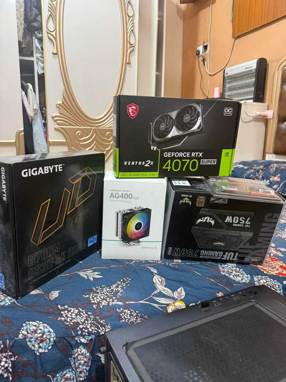 RTX 4070 SUPER • رام ١٦GB • B760M DDR4