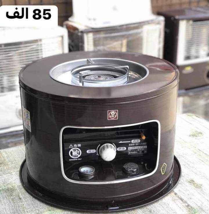 صوبه باله ياباني اصلي يشبه الجديد مضمون درجه اولى اي خلل ما بيها ضمان الحوض والكلن و الفتيله 
مستخدم جدا قليل باليابان بالعراق نهائيا غير مستخدم 
الحجم الكبير ١١٥ الف 
حجم الوسط كاك ٨٠ الف 
الحجم الوسط السلايت ٦٠ الف 
توصيل بغداد و جميع المحافظات ٣ الاف 
مع شرط الفحص النظافه أمام المندوب بغداد, العراق

نص مكتوب في الصور:
- ٦٥ الف
- 85 الف
- ماركة كورونا ٨٥ الف
- ٨٥الف