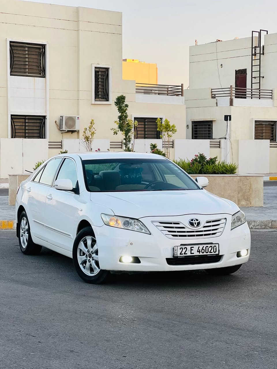 تويوتا كامري 2008 خليجي
سعر مناسب جداً 113$وبيها مجال
رقم اربيل دولي جديد (شرط التحويل والغرامات)
محرك 2400 (، لا تنقيص، لا تبخير) شرط
كير (شرط مامفتوح ، بدون أي عيب)
تبريد ثلج (شرط)
مواصفات GLX

المواصفات:
تبريد قطعتين
حساسات خلفية
صدر امامي وخلفي (جديد)
4 دسك
5ويل كب
تحكم مري كهربائي
تحكم سترين جهتين 
ومثبت سرعه
اشاير بالجاملغات (جانبية)
شاشة + كاميرا

السيارة جديدة (ترايها زيرو) شرط
السيارة كفالة من الصبغ و التبديل والبارد والرصعات 

مكان السيارة: صلاح الدين - تكريت
السعر: 113وبيها مجال 
للتواصل: ***********
