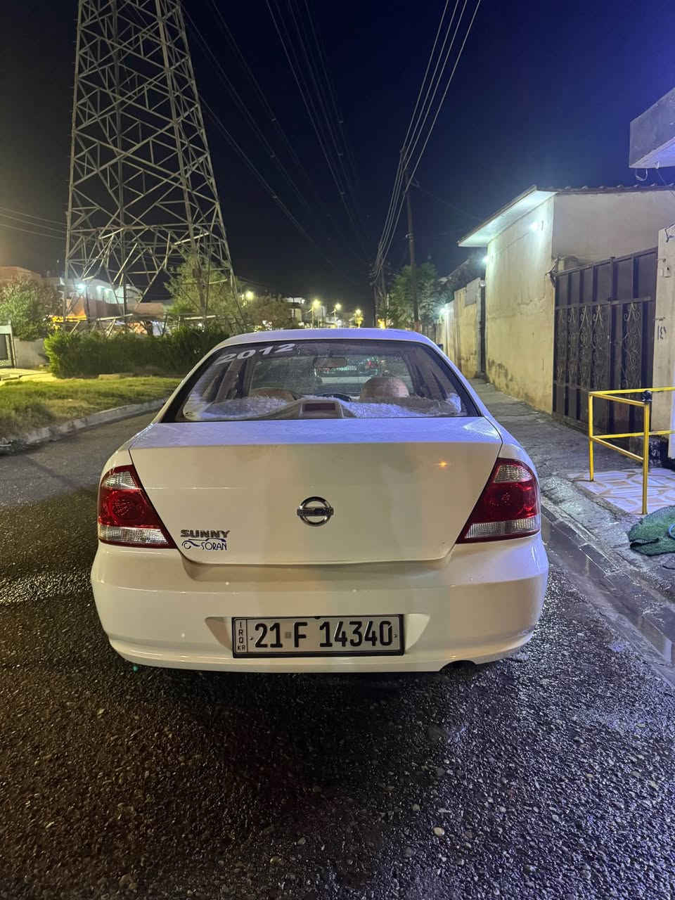 نيسان سني كوري موديل ٢٠١٢ گير  ومحرك بشرط ضرر قطقة وحدة فقط السعر 95 ومجال قليل سنوية جديدة لغاية 2029 مع كوبون بانزين  مكان السيارة كركوك  
للتواصل 
***********
*********** Singapore
