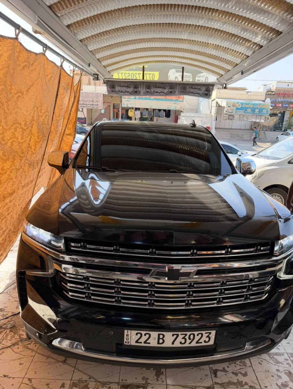 السلام عليكم
تاهو 2021 برامير فول مواصفات 
كفاله عامة عدا pdr اصبعين 
السياره مغلفة ppf بلكامل 
كتاب تضليل  
رقم اربيل باسمي 
ماشية :114 الف كيلو متر 
السعر:445$ وبيها مجال بسيط 
للاستفسار: ***********
مكان السيارة : واسط الكوت مركز المدينه
