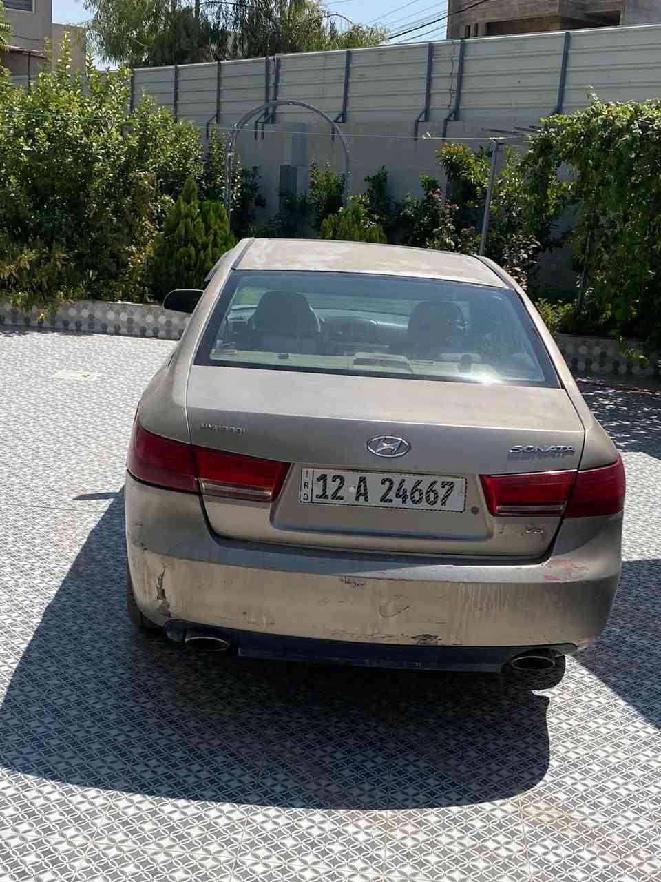 سوناتا موديل 2007 رقم نينوى باسمي سنويا جديده
محرك كير شرط 
محرك 6 سلندر حجم 3300
سياره بيها صبغ عام اثر تحرير 
جاهزه طخم امامي خلفي طخم تاير جديد 
كابون بانزين بيها 
مكانها موصل الايسر 
سعر 73 وبيها مجال بسيطط
بيع نقد فقط
***********
