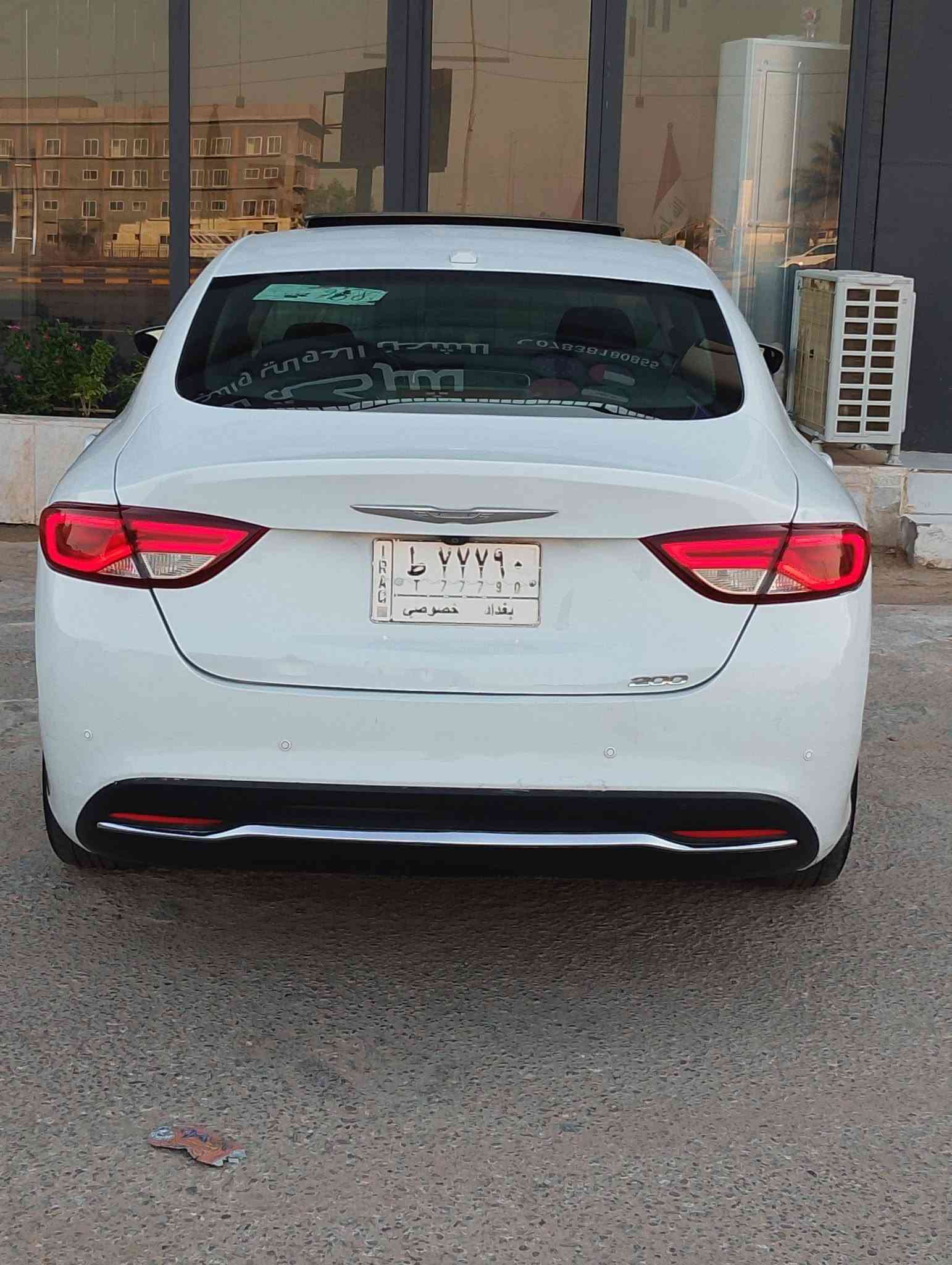 للبيع | كرايسلر C200 موديل 2015
المواصفات:
• محرك 4
فول فتحه 
•
• مثبت سرعة
• حدادية جديدة
• تخم تايرات جديد
*كهربائيات شرط .
* مرايات كهربائية.
كشنات جلد
السيارة بحالة جيدة وجاهزة للاستخدام اليومي

السياره بيها 3قطع صبغ

السعر 83وبيها مجال     التبريد يرادله كمبريسر ينزل من السعر 
‏‪***********
