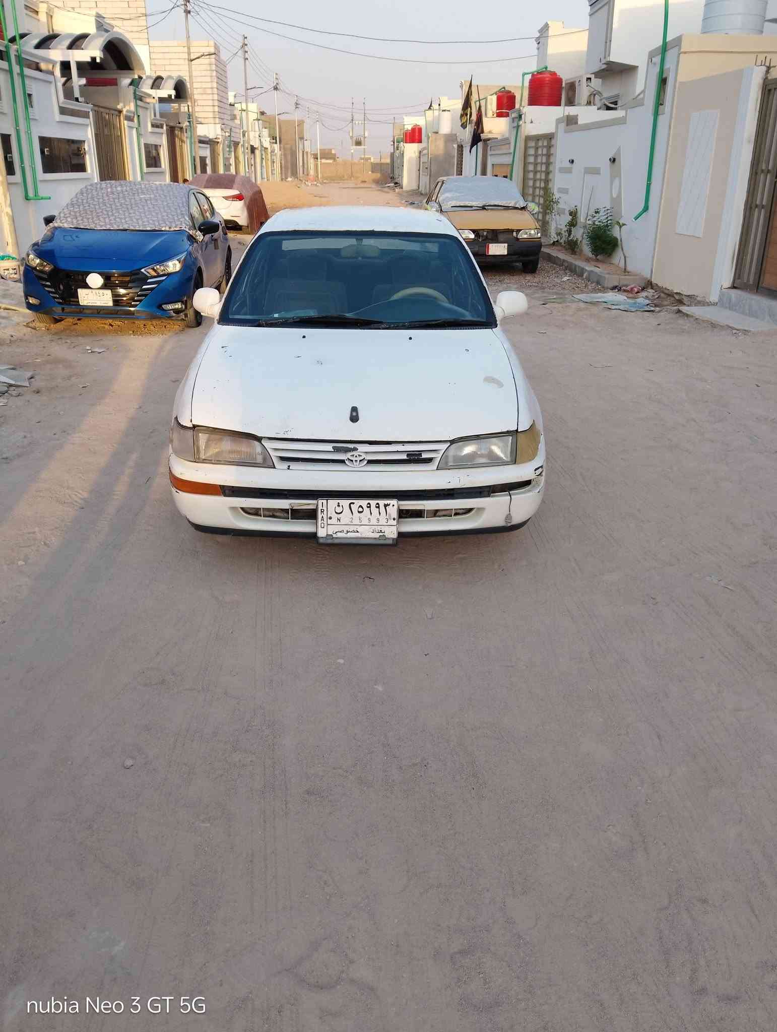 سلام وعليكم كورلا 95 للبيع سنويتها كارتونية منتهيه من 2019 حدادية نص عمر السيارة عوزها ترتيبات سعرها 35 وبيها مجال عنواني البصرة رقمي ***********

نص مكتوب في الصور:
- nubia Neo 3 GT 5G