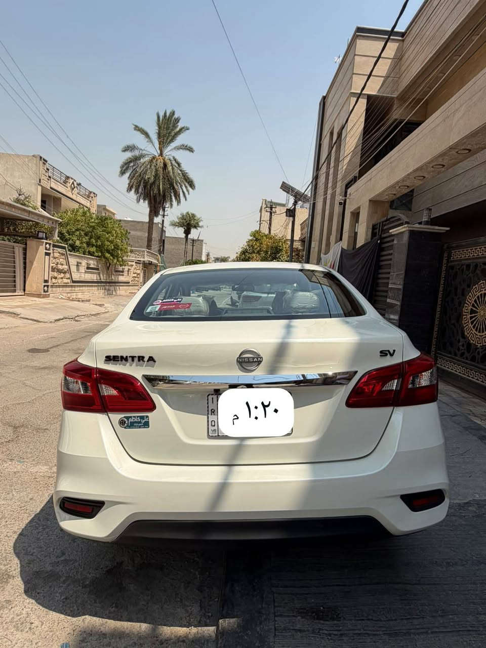 السلام عليكم
 للبيع نيسان سنترا موديل ٢٠٢٥
 ضمان شركة السور السيارة جديدة ماشية ١٥ الف فول مواصفات sv فتحة شاشة جبيرة قطعتين تبريد تحكم ستيرن داخل بيجي تشغيل سويج بعدها داخل الضمان مكينة ١٦٠٠ رقم بغداد ب اسمي مكانها بغداد الكرخ
 للاستفسار ***********
السعر  ١٣٩ ورقه بيها مجال بسيط جدا
