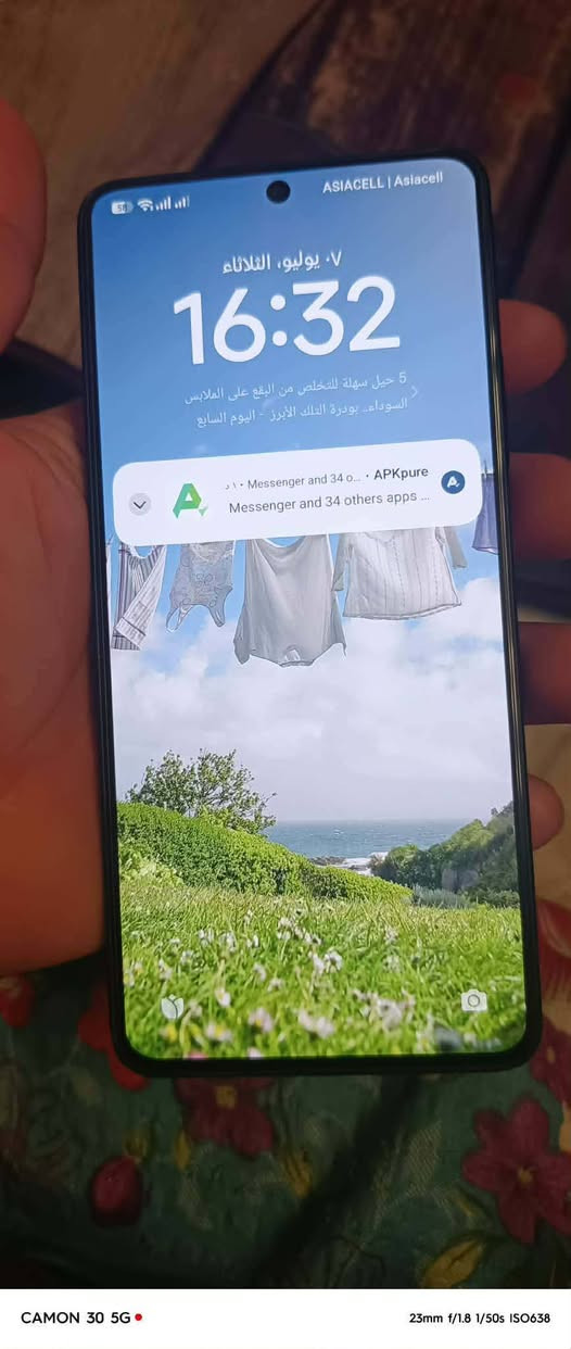 للبيع بوكو 6 برو جهاز نضيف عله وضع الشركه الذكره 512 العشويه 12+12 بوبجي 120 فريم مكان بغداد  ***********
