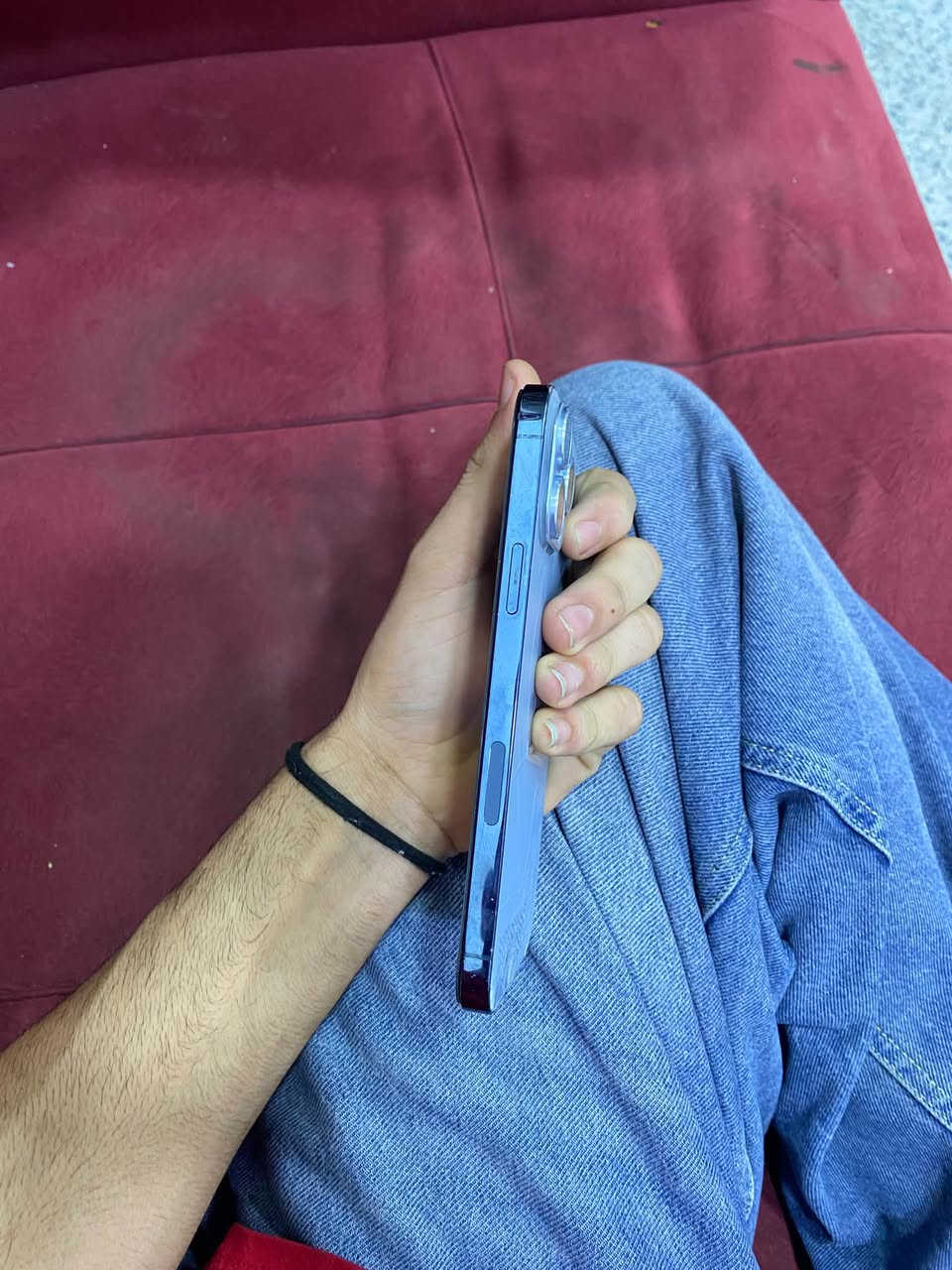 ايفون ١٣ برو ماكس • شاشة مبدلة • ظهر مفطور