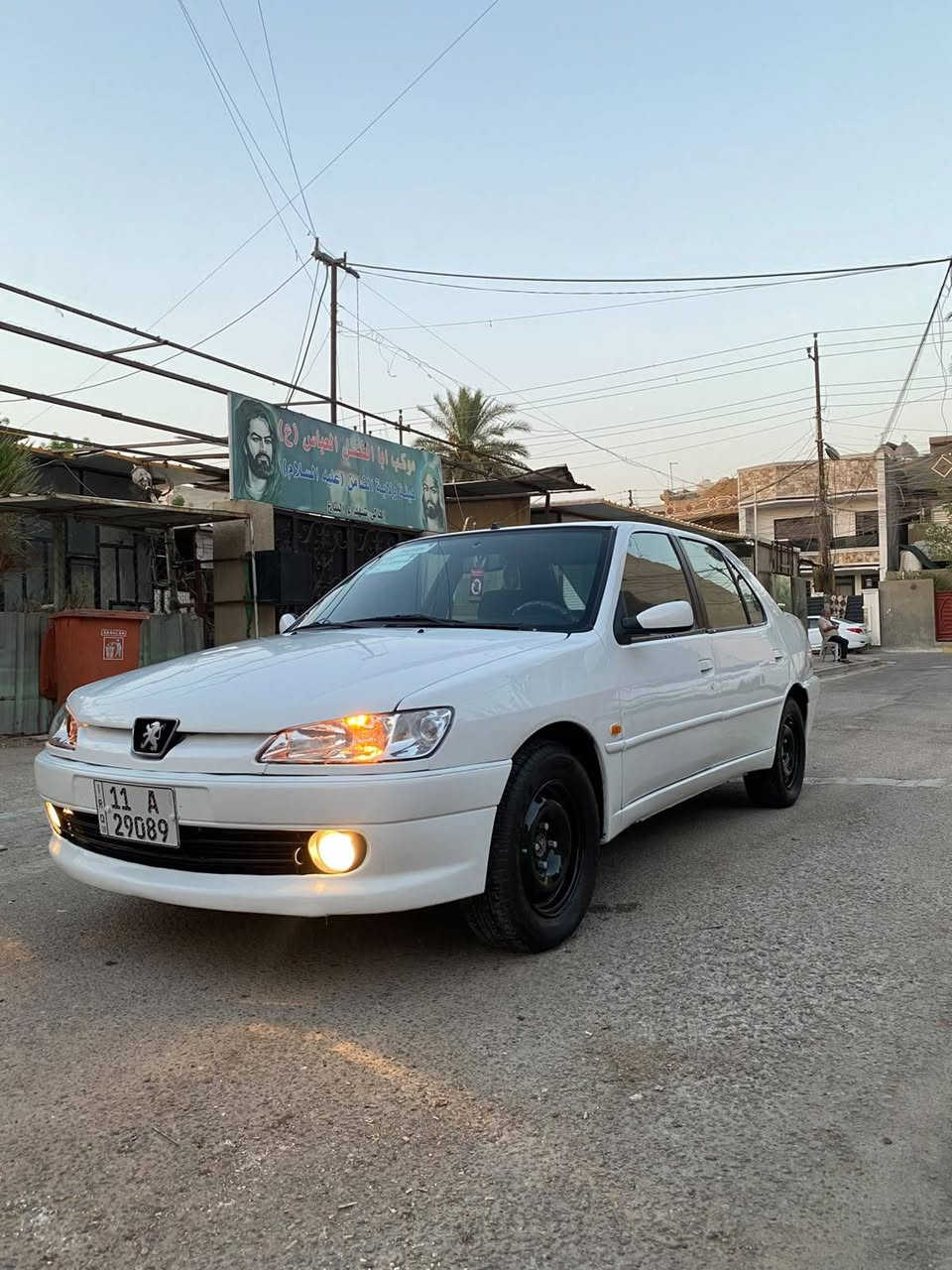 بيجو فرنسي  2001بغداد بسمي تحويل ثاني يوم مصفره صبغ حزام للجماليه قماره مابيه صبغ تكم مابيهن صبغ كير مكينه حداديت صدر تبريد خير من الله سياره مابيه نقص سعره 45وبيه مجال بسيط مكاني شهداء البياع ***********
