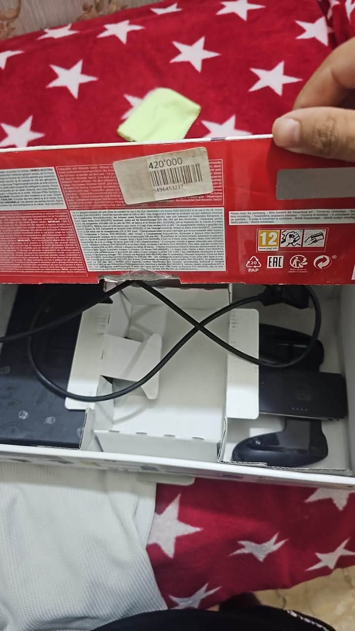 جهاز نوتندو سويج
جهاز جديد ما مستخدم اقل شهر 
شغال وسريع الاستجابه 
يستخدم لتشغيل لعاب قويه بكل سلاسه 
موجوده كل مكونات جهاز من كاروتنه وشاحنه وغيرها مشتري 420 الف استخدام اقل شهر 
رايده ب٣٠٠ الف وقابل للتفاوض 
عنوان كربلاء المعملجي 
رقم الهاتف ***********
