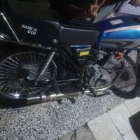 دراجه ايراني 4 نمر للبيع مكينه جديده  مكاني بغداد الحبيبيه سعر 250 بيه...