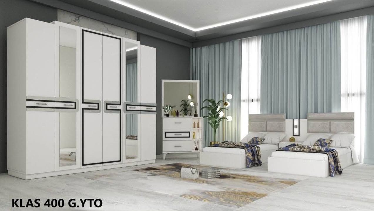٥ قطع • تركي درجه اولى • سرير ٩٠×١٩٠