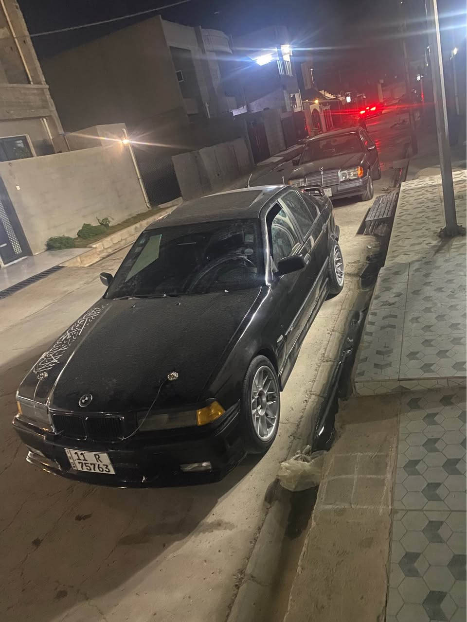 بي إم 525 • موديل ١٩٩١ • ضربه خفيفه