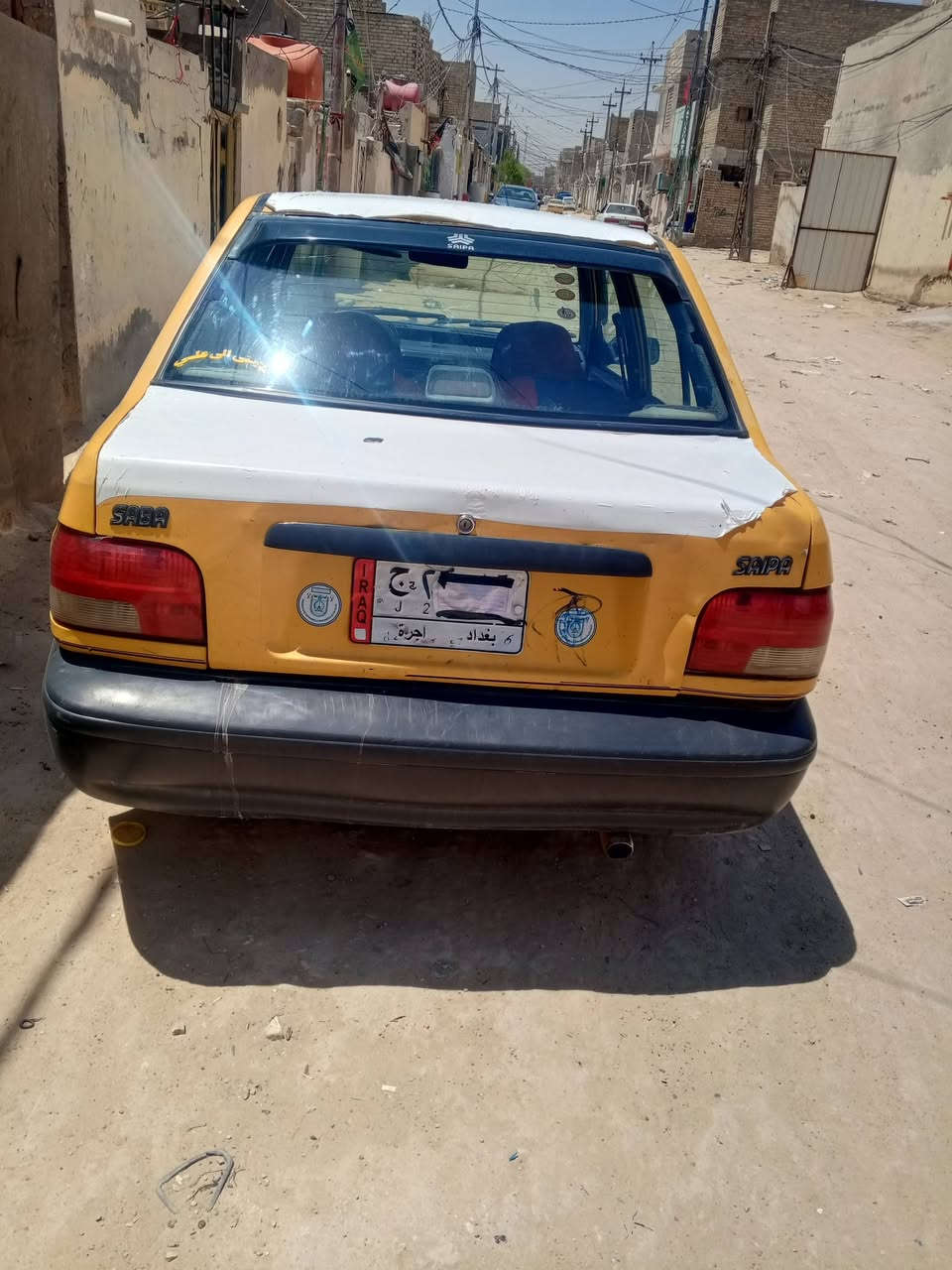 سياره للبيع سياره جاهزه شواصي بلادي حداديه نضيفه كهربايات كله شغاله صاحبه بغداد ماواصله بيع عل اهل وضع هاذه العنوان نجف سعر ب 8ورقات 
‏‪***********‬‏

