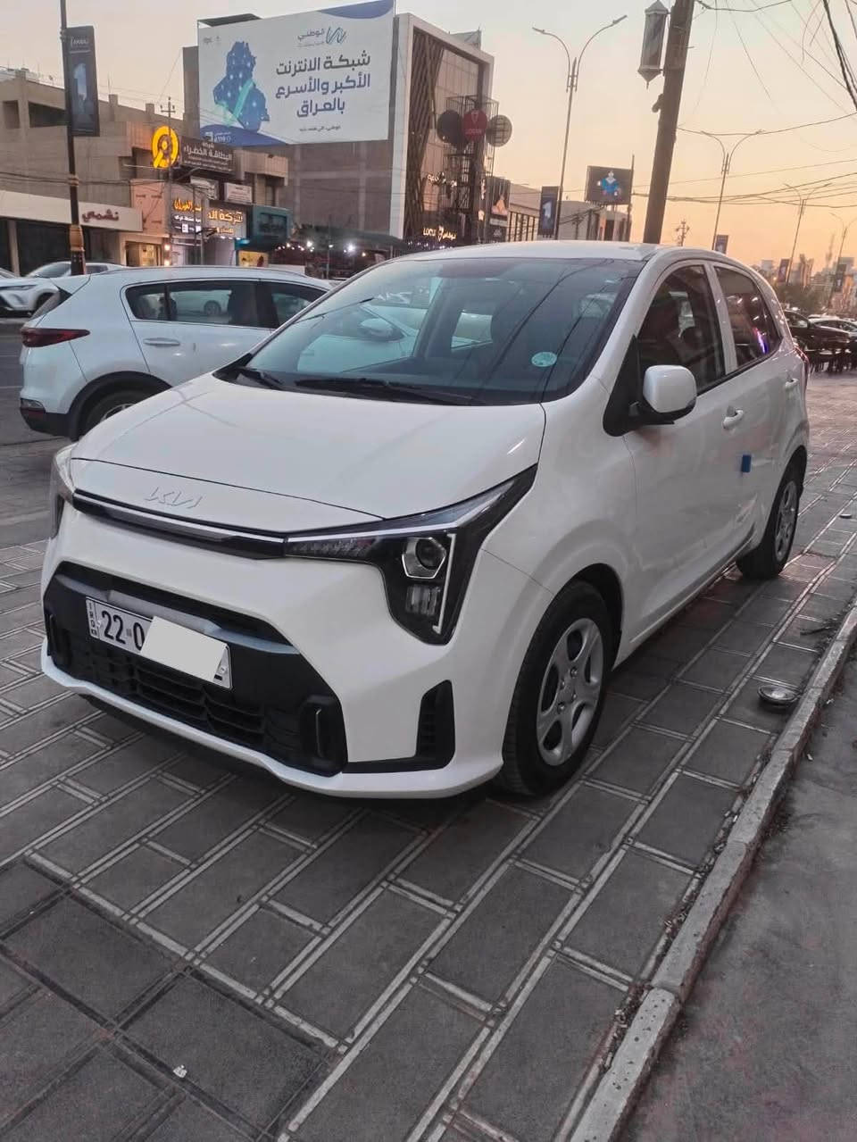 سلام عليكم
كيا بيكانتو 2024 خليجي رقم أربيل 
لون ابيض ماشيه ماشيه 9 الاف 
(شاشه ديجتل - مري شفط وأشاره - تحكم جهتين - ليد صباحي - مثبت سرعه - شاشه عطلات - شاشه بلاديه - كاميرا بلاديه - حساسات  ) 
مكاني بغداد السيديه 
***********
