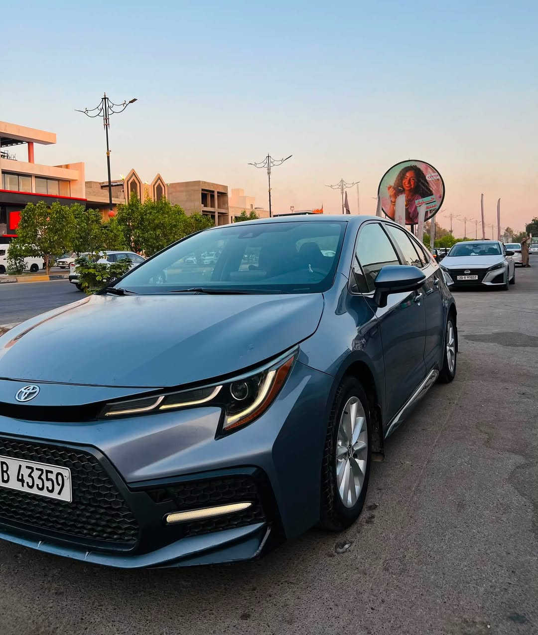 كورلا وارد امريكي موديل 2022 السيارة  جديدة ماشية 112km بيها اربع قطع صبغ بدون داخل بدون ايرباك  السيارة جاهزة من النقص كير ومحرك شرط صدر امامي خلفي كلة مضبوط  نوع السارة SE ، السيارة بصمة .رادار امامي خلفي، رادارات بلمري (رادار جانبي) ،شفتات ستيرن ، تحكم ستيرن ، اشاير بالمري، سايد برك الكتروني، السيارة بيها نضام سبورت sport  السيارة رقم سيليمانية انكليزي 
السنوية 2030 هزة براد كلة جديد  شرط التحويل او الوكالة 
السعر:122$
 مكان السيارة ديالى بعقوبة رقم صاحب السيارة / ***********
