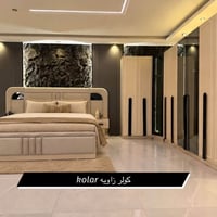 كولر زاوية مودرن • ١١ قطعة • سرير مخزن جك