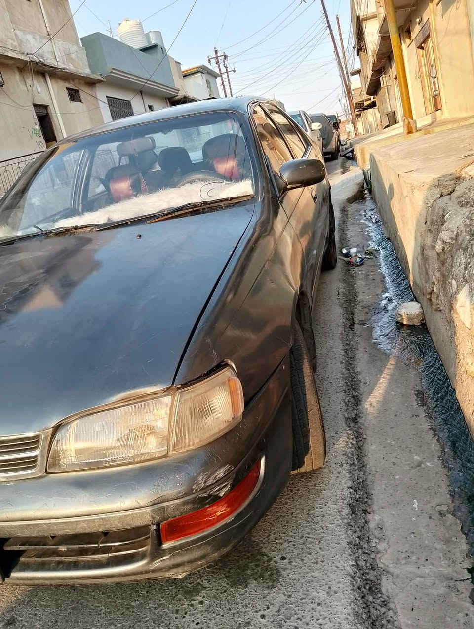 سلام عليكم اخوان فقط بيع سعر 25 $ 
سياره كورلاه للبيع 
محرك وكير جديد مال كصه 
سياره كير توماتيك 
طخم تاير ويلكب
شاشه سستم سماعات 
السياره بيها صبغ عام 
شرط التحويل سنويه جديده
مكان السياره موصل حي الجزائر  
شراي خبرني ***********

