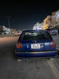 جولف 1994 محرك ١٨٠٠ دوش المرغوب كير اوتو السيارة باسمنا مصبوغة عام للج...