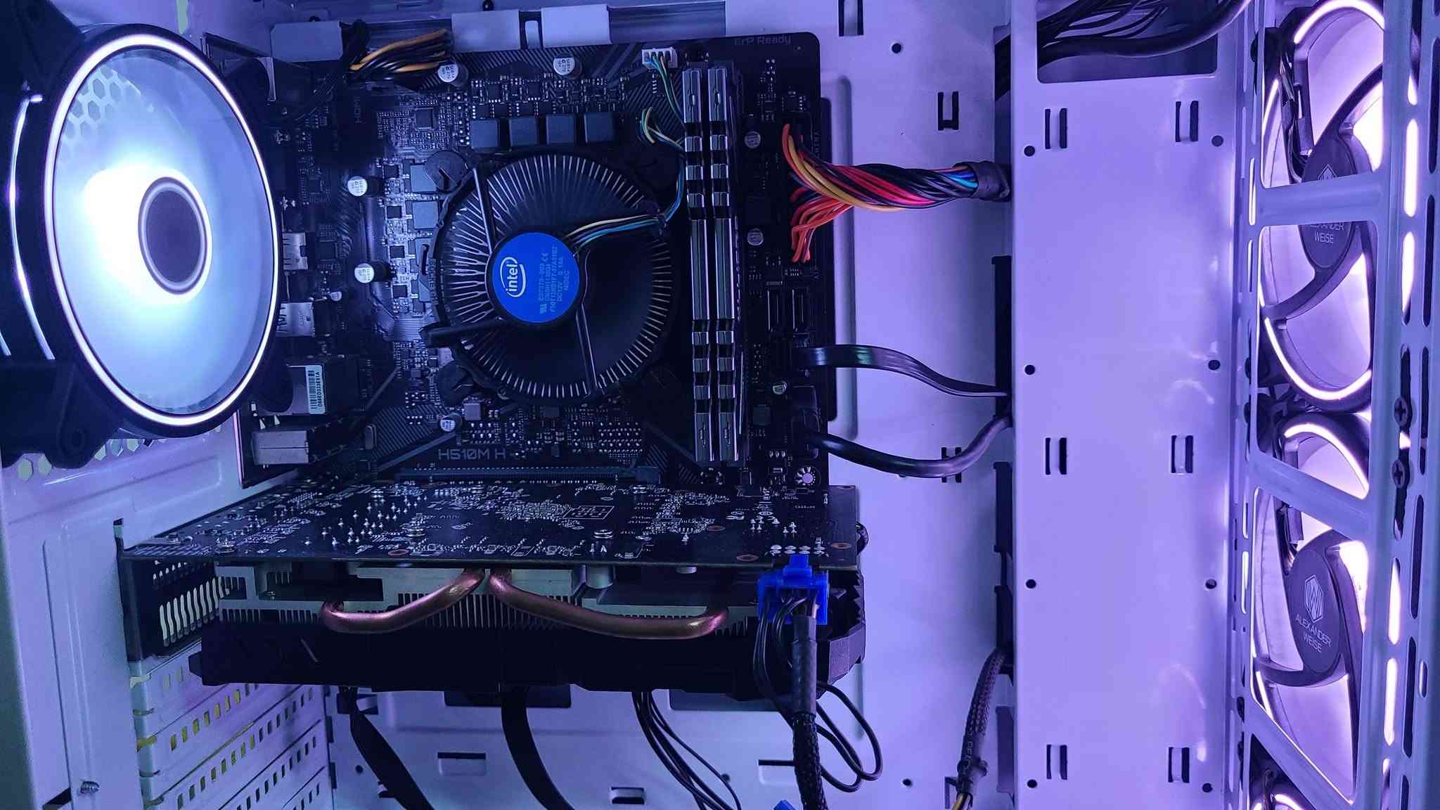 تجميعة نظيفة • I3 10100F • RX580 8GB