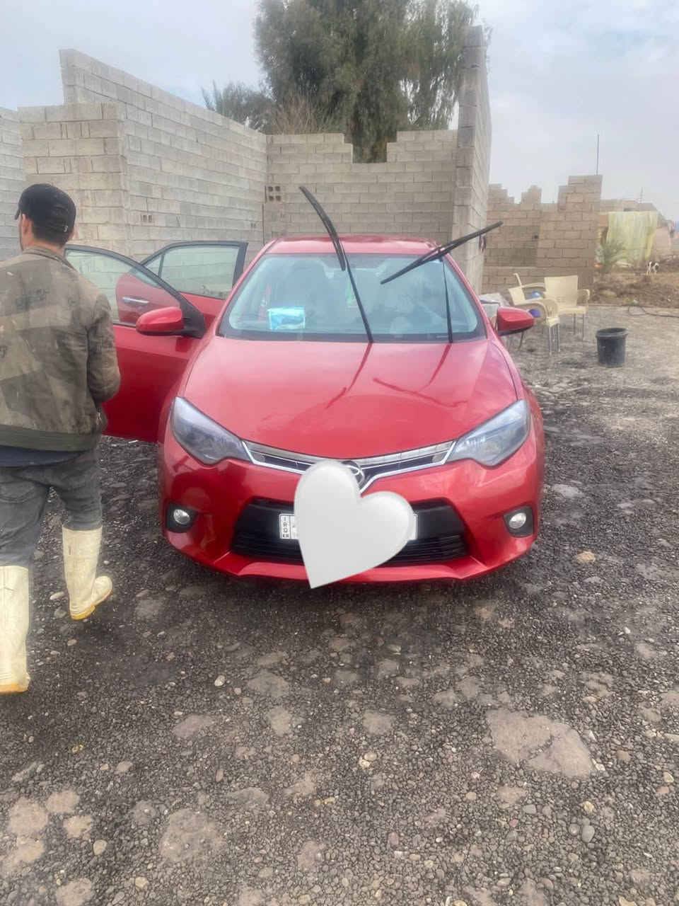 كورلا ٢٠١٦ • رقم سليمانية • ضرر ٣ قطع