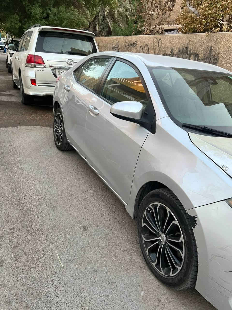 كورلا le موديل ٢٠١٧
وارد امريكي
السياره صدر جديد مبدل امامي وخلفي 
حادثه مبين بالصور 
وكاله عامة باسمي تحويل 
رقم اربيل 
سياره يحتاج صبغ دعاميه اماميه وخلفيه وبنيد فقط باقي مكفوله مابيه مشكله
السعر 110 وبيهة مجال 
للتواصل 
***********
