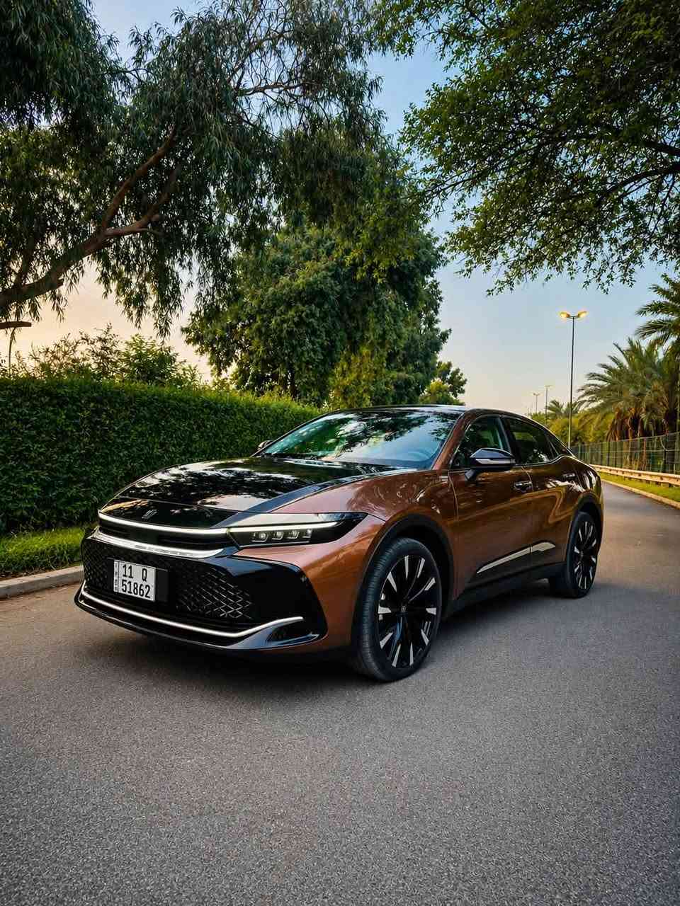 Toyota Crown Majesta 2023
* المحرك: 2.4T هايبرد
* الممشى: 47000 كم
* المواصفات: عراقي/ وكالة شركة ساز
* اللون: بني
* المقاعد: جلد
* عدد المقاعد: 5
* الحالة: مستخدم
* اللوحة: بغداد خصوصي
* حالة السيارة: بدون صبغ كفاله عامة سونار مرفق
عنوان بغداد / البنوك 
*********** 
سعر 345 وبيها مجال
