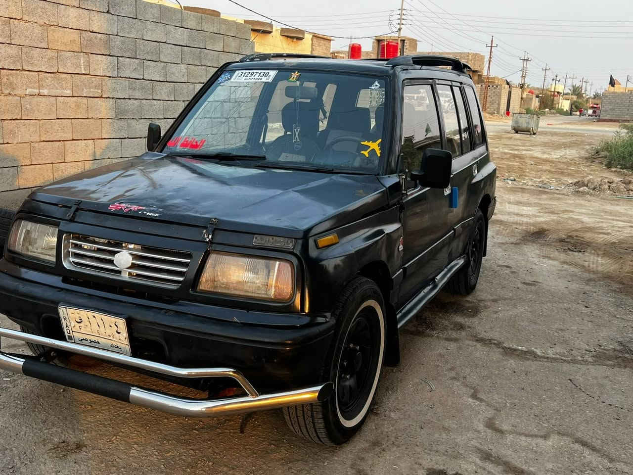 زازوكي مديل 1994رقم بغداد مشورع وطني تحويل سنويه 2027كير ومحرك ونجي بي بخار بدون تنقيص كير توني شاده دبه وعنبار هم توني شديتها مابيها شي بعد طخم تاير جديد حداده نضيفه كهربائيات شغاله السعر 29وبيها مجال قليل المكان بصره الدير ***********
