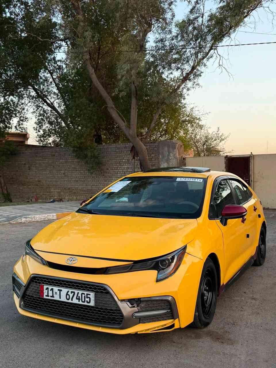 السلام عليكم كورلا 2022 فول مواصفات 1/1 رقم بغداد السعر ( 127$) مكاني بغداد زيونه *********** سياره جديده بدون نقص محرك وكير مكفولات شرط حادثها فقط باب الصدر فقط الباقي مكفول مواصفات / فتحه سقف / شاشه جبيره / بصمه تشغيل +بصمه ابواب / رادارت / كامره خلفيه / اشاير بلمري 
سايد بريك دكمه / درايف مود الشراي يتصل فقط
