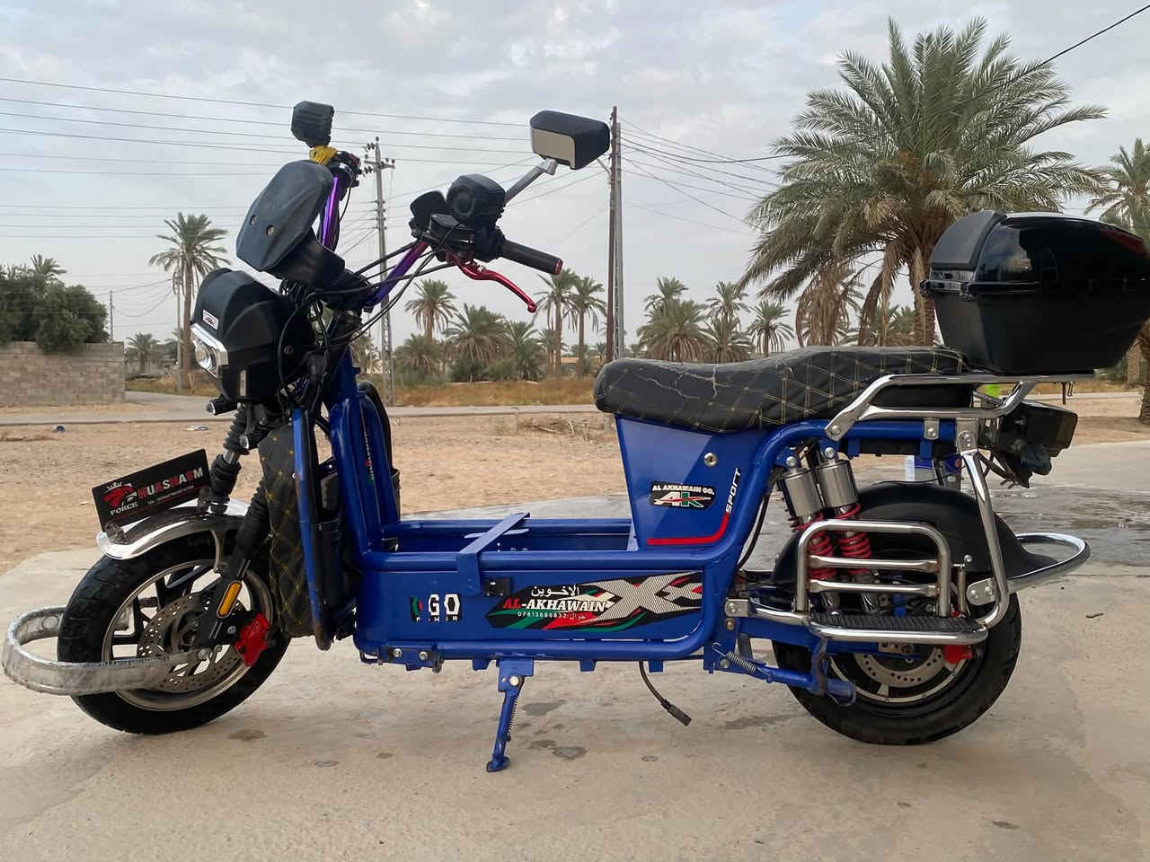 دراجه جبلي • 6 بطاريات • مبدلات حديثاً