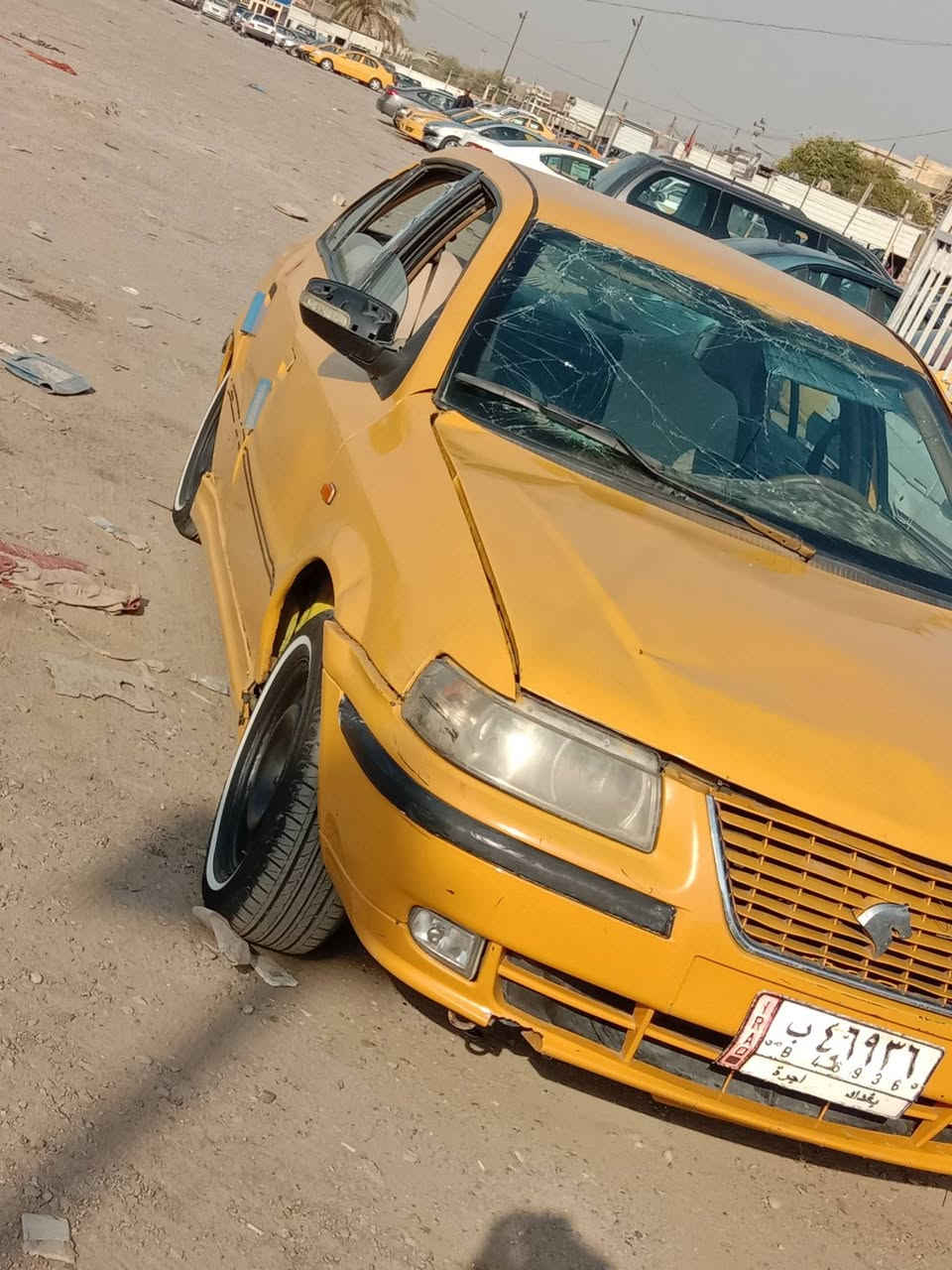 سلام عليكم مرخصه مدير كروب سمند موديل 11مكينه كير تخم تاير دوشمه سياره جاهزه مصفر هيه وغرامات تحويل سعر 20وبيه مجال مكاني تقاطع درويش ***********
