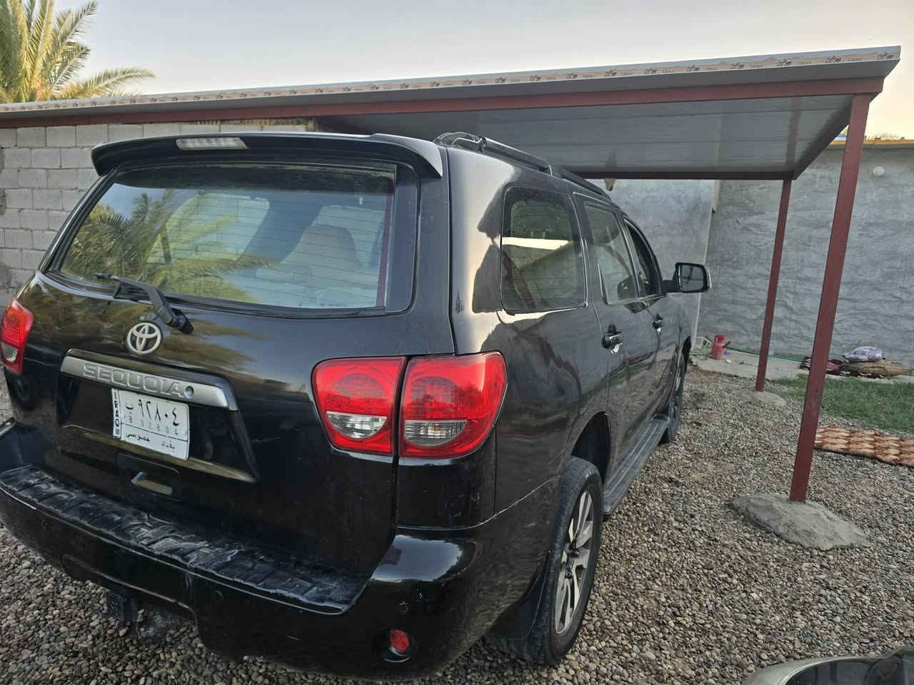 لاندكروز سيكويا ٢٠٠٩ كير مكينه جدد ٨ سلندر بلاد مواصفات فتحه كشنات جلد تدفئه كشنات تبريد ٣ قطع ٧ راكب سياره مصبوغه حزام جماليه رقم بغداد تحويل مباشر لبيع او للمراوس السعر ١٥٧ عنواني قرب سجن ابي غريب رقمي ***********
