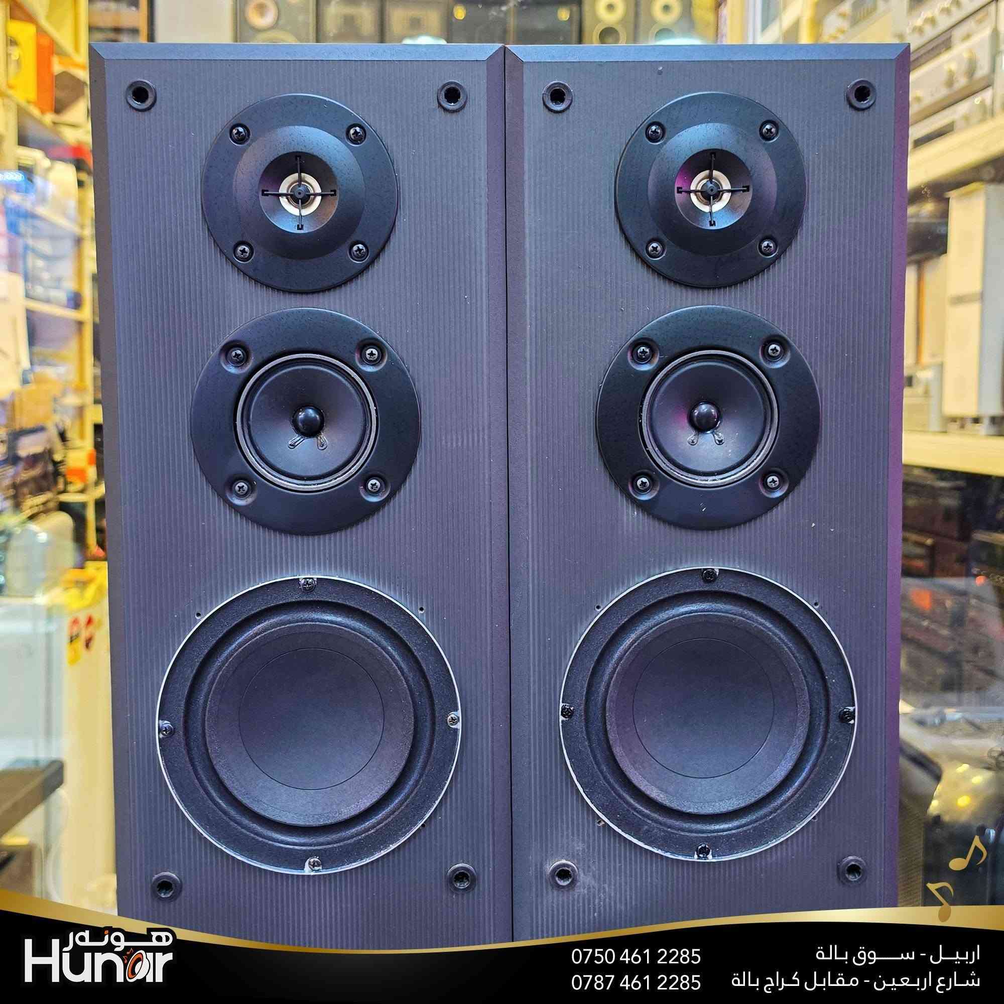 SONY 3 WAY 150 Watts 8 Ohms TOWER SPEAKER SYSTEM
MODEL:SS MF315
( کوردی • عربي )

🟢توصيل موجود الي جميع المحافضات
🟡گەياندن هەیە بۆ هەموو شوێنێک

🟠مــعـرض هــونـەر
🔸للـصوتــیات(امبلیفایر• سماعة• رادیو• انتیك• مایكروفون)
🔸عــنـوان• اربیل سوق بالة • شارع اربعین
🔸مـوبایـل• ***********
                   ***********

🔵پـێـشانـگای هــونـەر
🔹بۆ ئامێری دەنگی و کارەبایی(ئیمپلیفایر• سەماعە• ڕادیۆ• مایکرۆفۆن)
🔹ناونیـشان• هەولیر • بازاری لەنگەی ٤۰م
🔹مـــۆبـایـل• 
***********
***********

•••••••••••••••••••••••••••••••••••••••••••••••••••
#iraq #kurdistan #duhok #zaxo #hawler #karbala #slemani #erbil #baghdad #kurd #kurdish #akre  #karkuk #kuwait #najaf
#amplifier #audio #subwoofer #sound #music #audiophile #bass #stereo #amplifiers #speaker #soundsystem #speakers
#اربيل #العراق #بغداد
