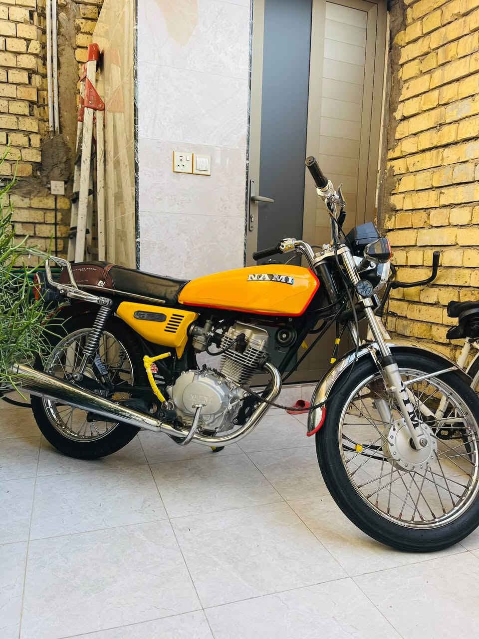 للبيع
🏍️:أيراني 
🟡موديل2021
اوراق اصولي اصولي‼️
دراجه مثل مموضح بصور وبالحقيقه احله 
💵:600قفل لتعبني ولا اتعبك 
وكله تعرف متانه هذا الموديل الدراجه بابا اول 
متواجد واتساب فقط تحب تستفسر على هذا الرقم
***********
