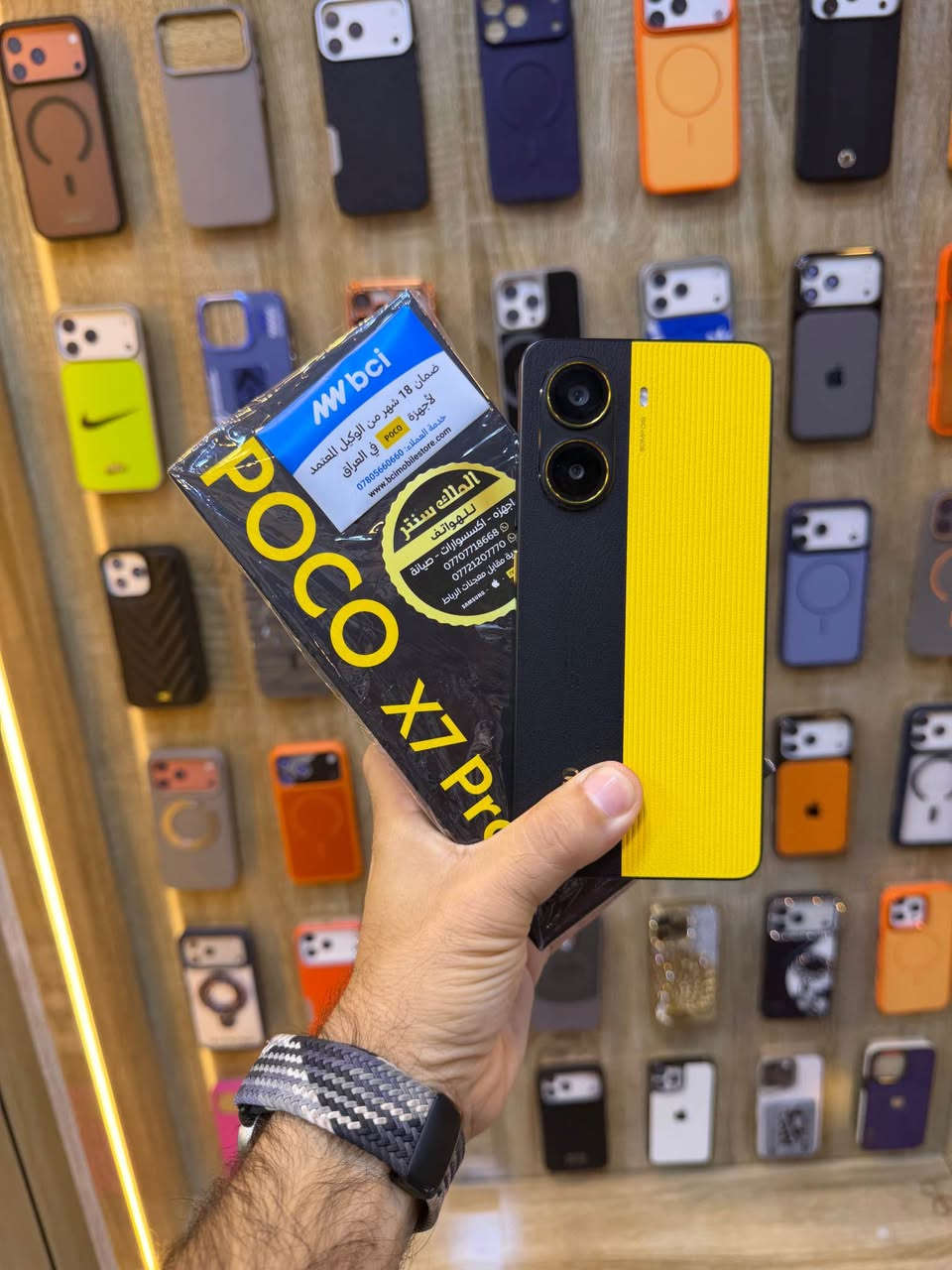 🔥 POCO X7 Pro | 256GB

📱 شاشة AMOLED قياس 6.67 إنچ بتردد 120Hz

⚡ معالج Dimensity 8400-Ultra القوي

📸 كاميرا 50MP مع مثبت بصري OIS

🔋 بطارية 6000mAh وشحن سريع 90W

💧 مقاومة الماء والغبار IP68

🎮 أداء استثنائي للألعاب وسرعة فائقة!

نظافة 100
ملحقات كاملة
السعر 390،000/اسعار ثابتة

📍 متوفر لدى الملك سنتر للهواتف 👑
*********** بغداد, العراق

