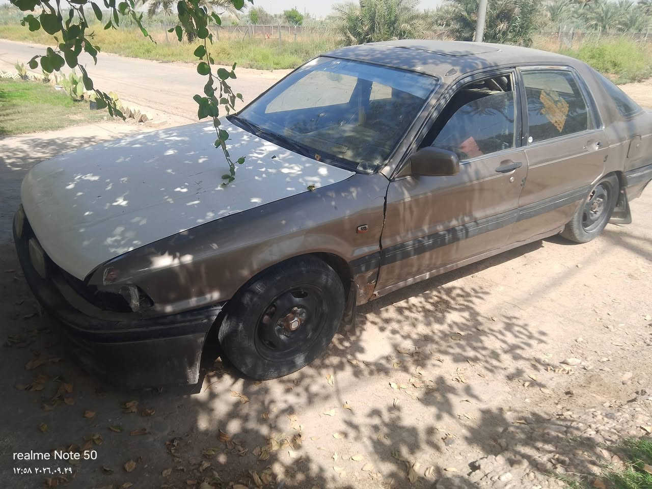 السلام عليكم. متيسبوشي كلانت 91 سنويه منتهيه 2021 محرك سوناتا بيه خيط بخار عوزها دبلات خلفيه تعبانات  حاليا الفيت بم عاطل  مكان السياره بابل. قضاء الهاشميه السعر 16 ورقه ***********

نص مكتوب في الصور:
- realme Note 50
- ١٢:٥٩ ٢٠٢٦.٠٩.٢٩
- ١٢:٥٨ ٢٠٢٦.٠٩.٢٩