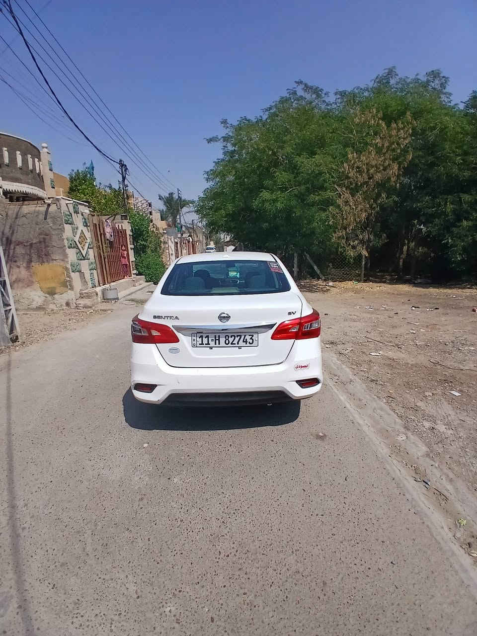 السلام عليكم نيسان سنتره 2019 ماشيه ١٥٥ميل ٩٥ بيه جال مكاني بغداد  ***********. وارد المركي

