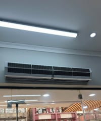بردة هوائية • طاردة ذباب وغبار • قياس ١٢٠