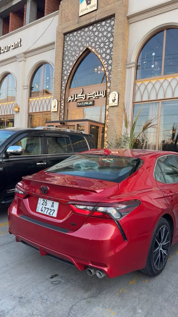السلام عليكم TOYOTA CAMRY2023
بدون ضرر كلين 
مواصفاتSe
ماشية49ميل
داخل لونين
السعر 188
للاستفسار ***********
