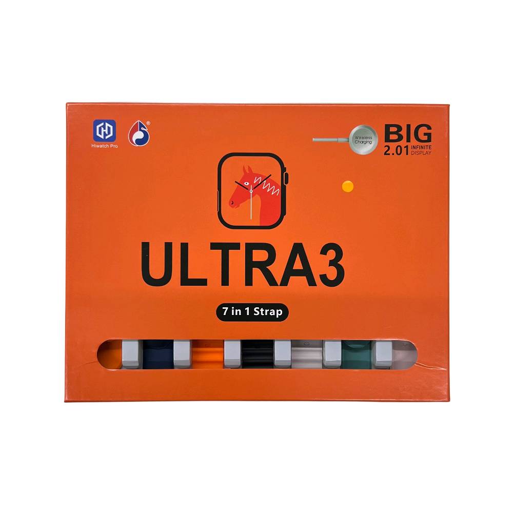 ⌚✨ خلي الأناقة والتقنية بإيدك!

ساعة ULTRA3 بشاشة كبيرة 2.01 إنش ولمس أوضح 👌
مع 7 أساور تبدّل شكلك كل يوم 🎨

شحن لاسلكي ⚡ واتصال Bluetooth بسهولة 📲
متوافقة مع Android و iOS

ستايل عملي… ومواصفات قوية بسعر ذكي 💪

السعر عرض خاص ب18,000 🔥💯

للحجز ***********