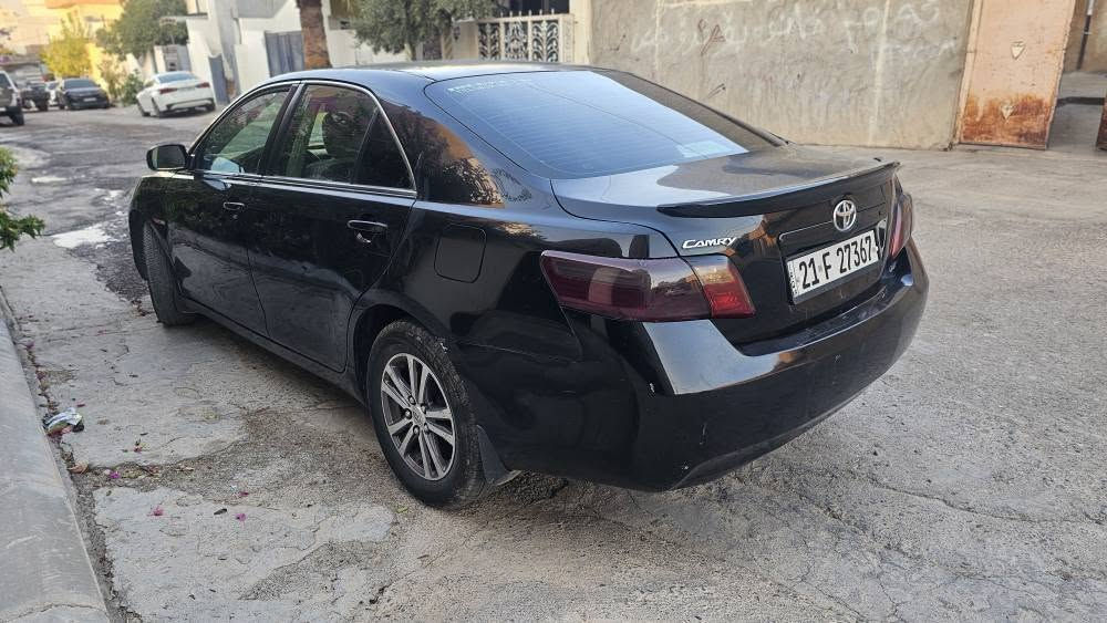 کامری 2008 ئەمریکی ڕەشی قەتران
سەنەوی تا2029 تازەیە تەحویل بەشەرت 
(((کۆبۆنی بەنزینی هەیە ))) 190هەزار ڕۆشتوە
چاملخو ڕوبعێ بۆنیتی بۆیاخە بێناوگردن 
تایەی تازەیە کێڕو مەکینەی بەشەرت 
یەکدینار مەسروفی تێدا نیە هەمووگیانی وەک شەریکە ماوە زۆر توندوو تۆڵە 
سعری 93کەمێک مەجال 
ژم.***********  لەچەمچەماڵم شمشمل, السليمانية
